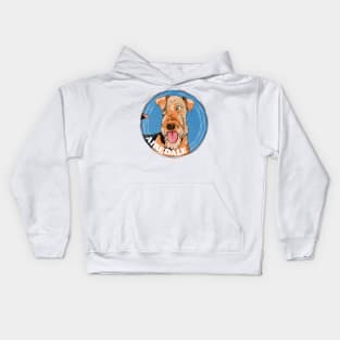 Airedale Terrier Kids Hoodie